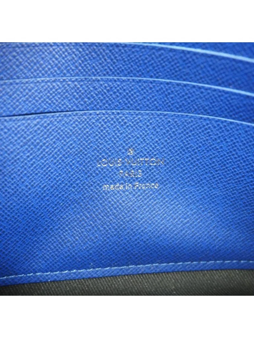 Louis Vuitton Wallet Taigarama Pochette Discovery Cobalt